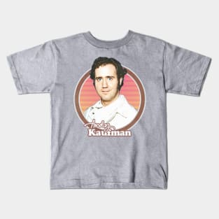 Andy Kaufman // Retro Fan Aesthetic Design Kids T-Shirt
